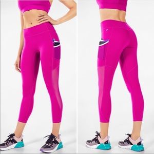 New! Fabletics Trinity Mid-Rise Leggings